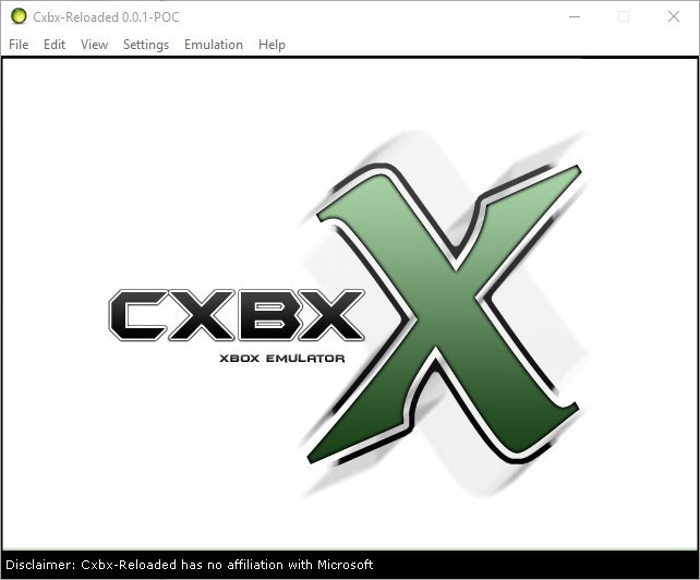 Fiche de CXBX Reloaded (WIP) v0.1.0 (2024/01/16) - Emu-France