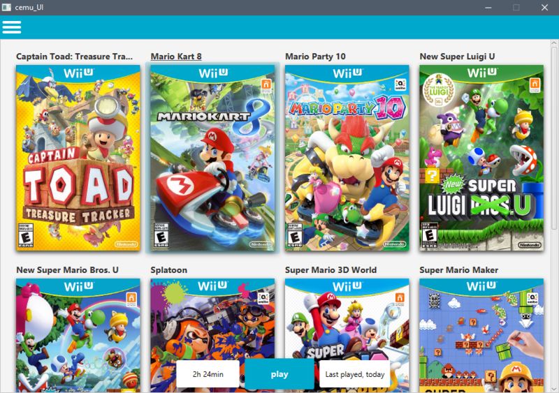 Emulation Nintendo Wii U - Liste des Emulateurs Nintendo Wii U - Emu-France